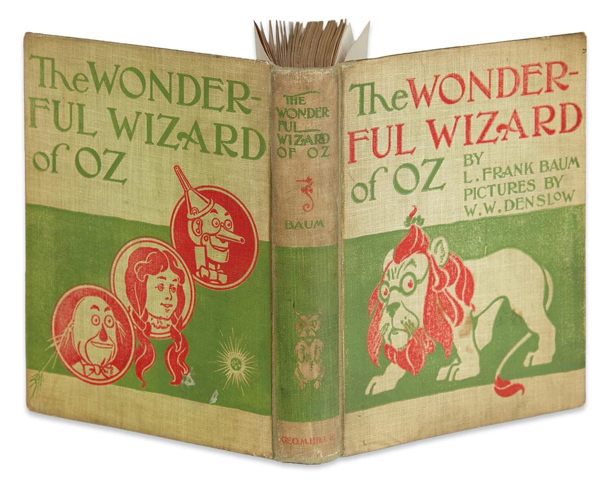 (CHILDRENS LITERATURE.) BAUM, L. FRANK. The Wonderful Wizard of Oz.